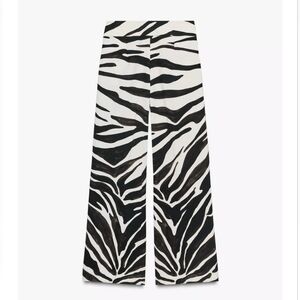 NWT Zara Zebra Pants Sz M